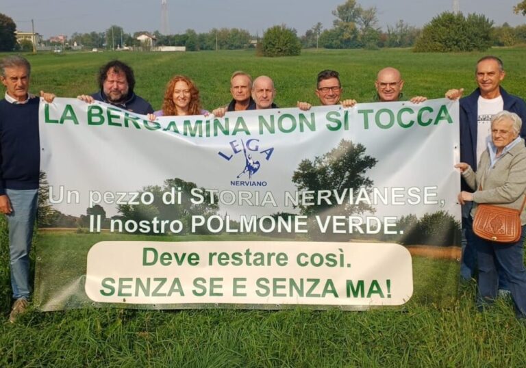 Nerviano, Lega in presidio alla Bergamina